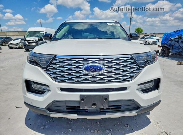1FM5K8HC9LGA37973 2020 FORD EXPLORER White Դիմացի տեսք