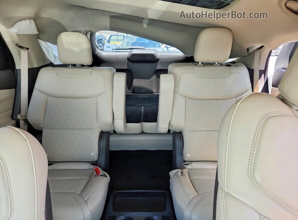 1FM5K8HC9LGA37973 2020 FORD EXPLORER White Հետևի նստատեղերի տեսք