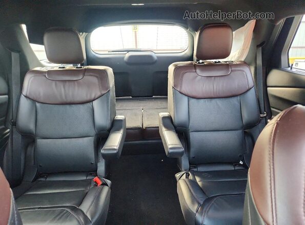 1FM5K8HC9RGA59867 2024 FORD EXPLORER Black Հետևի նստատեղերի տեսք