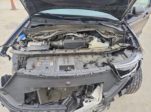 1FM5K8HC9RGA59867 2024 FORD EXPLORER Black Շարժիչի բաժամունքի տեսք
