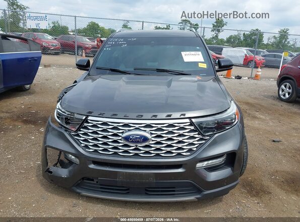 1FM5K8HCXLGA05095 2020 FORD EXPLORER Gray Вид задньої частини салону