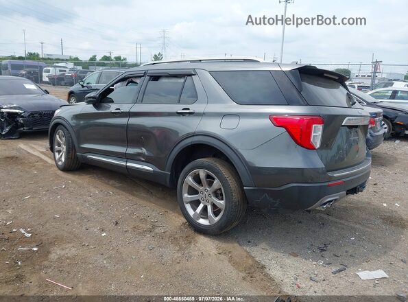 1FM5K8HCXLGA05095 2020 FORD EXPLORER Gray Задня ліва чверть