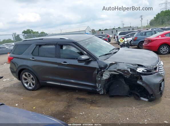 1FM5K8HCXLGA05095 2020 FORD EXPLORER Gray Панорамний вид салону 360°