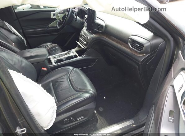 1FM5K8HCXLGA05095 2020 FORD EXPLORER Gray Вид салону спереду