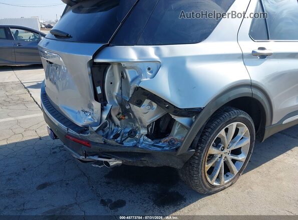1FM5K8HCXMGA16499 2021 FORD EXPLORER Silver Front view