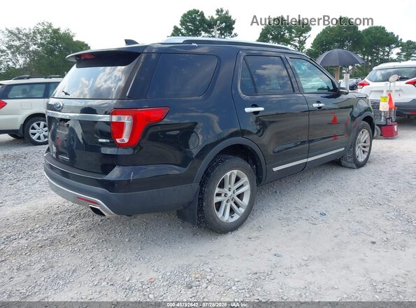 1FM5K8HT0GGC39669 2016 FORD EXPLORER Black Հետևի աջ