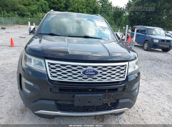 1FM5K8HT0GGC39669 2016 FORD EXPLORER Black Դիմացի տեսք