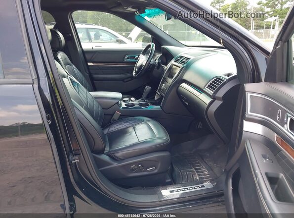 1FM5K8HT0GGC39669 2016 FORD EXPLORER Black Սալոնի դիմացի տեսք