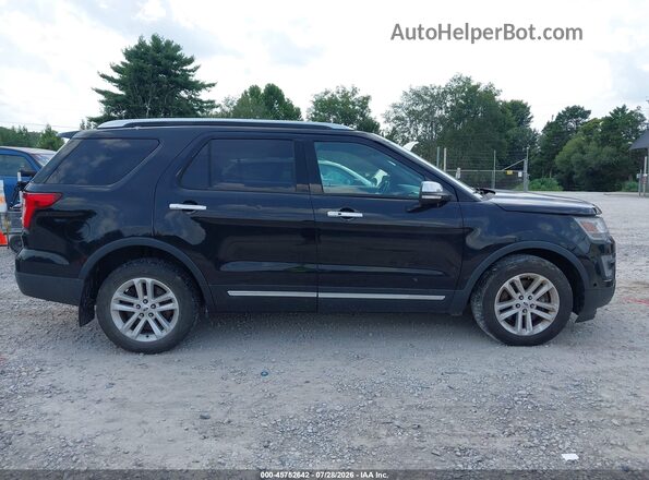 1FM5K8HT0GGC39669 2016 FORD EXPLORER Black Սալոնի հետևի տեսք