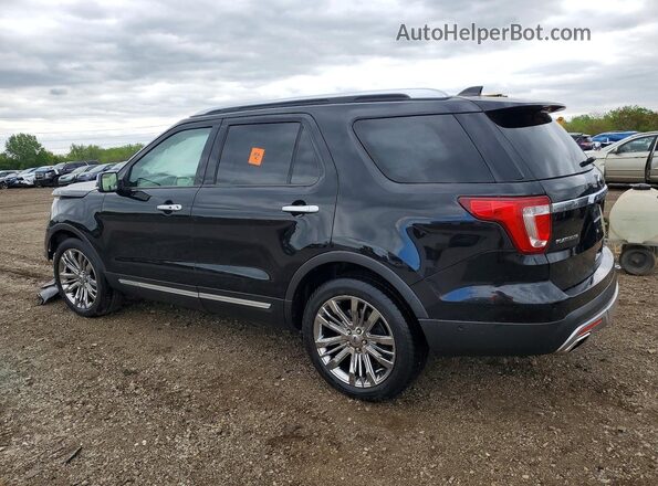 1FM5K8HT0HGA08806 2017 FORD EXPLORER Black Tył lewy