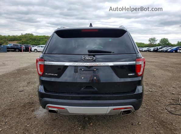 1FM5K8HT0HGA08806 2017 FORD EXPLORER Black Widok z tyłu