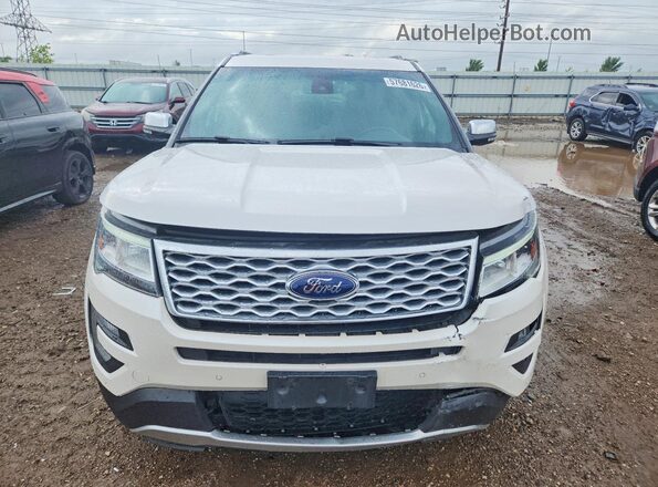 1FM5K8HT0HGA78547 2017 FORD EXPLORER White Widok z przodu