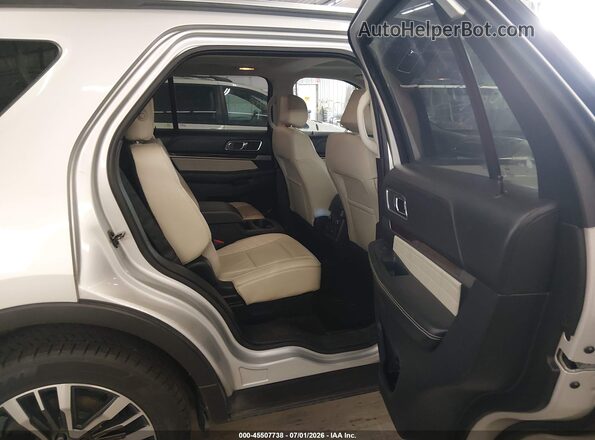 1FM5K8HT1GGA14192 2016 FORD EXPLORER Silver VIN კოდის სტიკერის ხედი