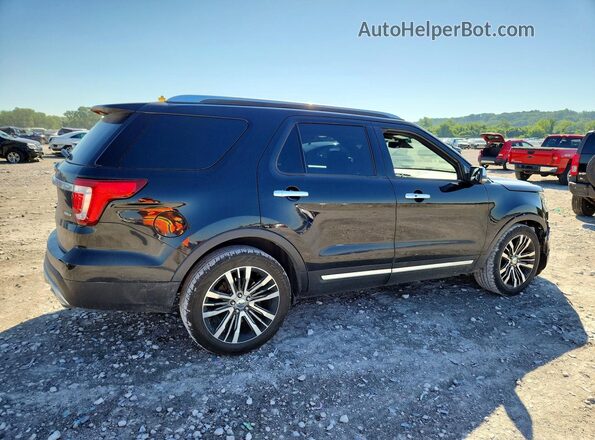1FM5K8HT1HGA85958 2017 FORD EXPLORER Black Задня права чверть