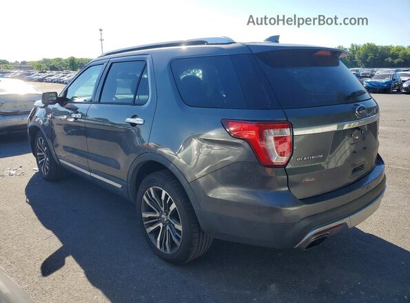 1FM5K8HT2GGA74062 2016 FORD EXPLORER Gray Задня ліва чверть