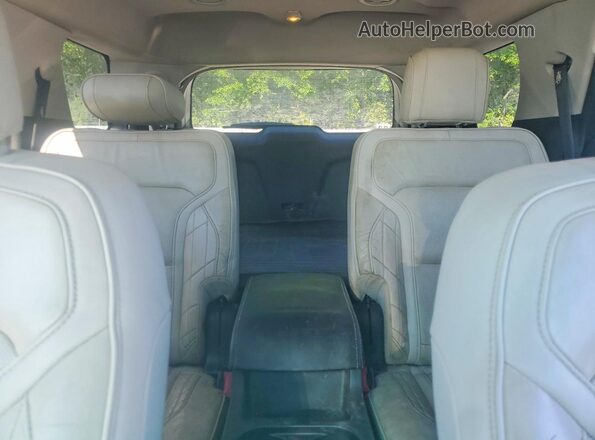 1FM5K8HT2GGA74062 2016 FORD EXPLORER Gray Вид задніх сидінь