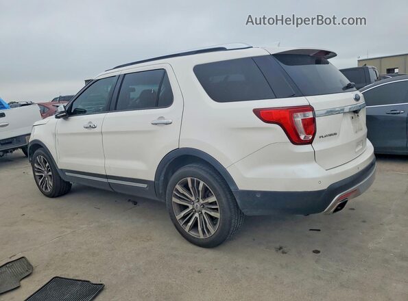 1FM5K8HT2GGC65660 2016 FORD EXPLORER Белый Задняя левая четверть