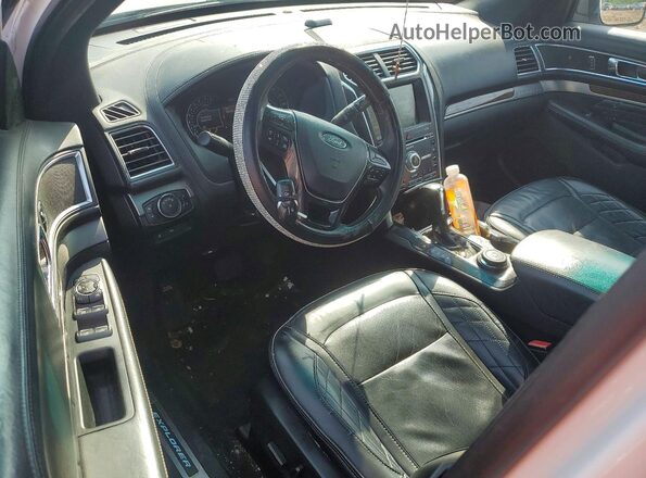 1FM5K8HT2GGC70129 2016 FORD EXPLORER White Առջևի վահանակի տեսք