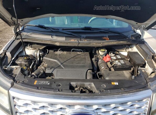 1FM5K8HT2GGC70129 2016 FORD EXPLORER White Շարժիչի բաժամունքի տեսք