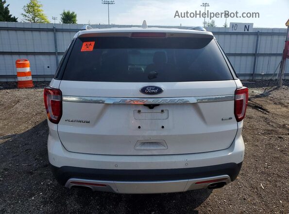 1FM5K8HT2GGC70129 2016 FORD EXPLORER White Հետևի տեսք