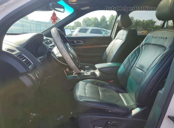 1FM5K8HT2GGC70129 2016 FORD EXPLORER White Սալոնի դիմացի տեսք