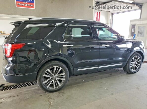 1FM5K8HT2HGA62463 2017 FORD EXPLORER Black Задня права чверть