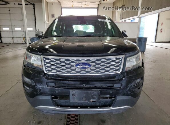 1FM5K8HT2HGA62463 2017 FORD EXPLORER Black Вид спереду