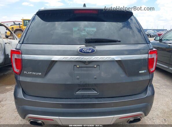 1FM5K8HT3GGD01839 2016 FORD EXPLORER Gray 