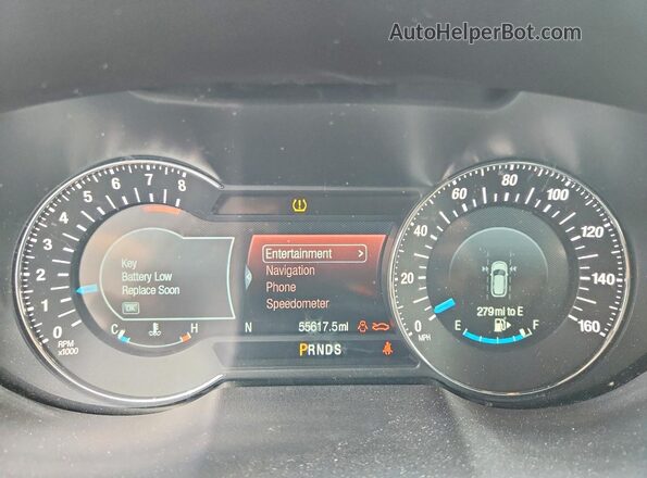 1FM5K8HT3HGC09888 2017 FORD EXPLORER Charcoal Widok zestawu wskaźników