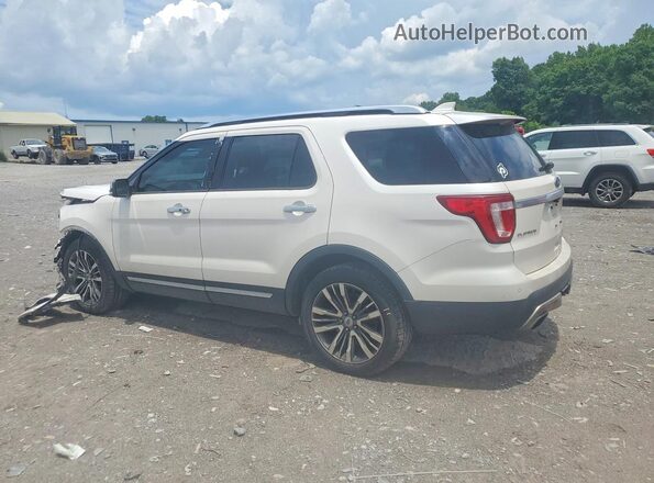 1FM5K8HT3HGC22432 2017 FORD EXPLORER Белый Задняя левая четверть