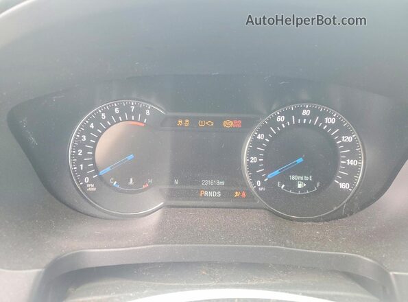 1FM5K8HT3HGC22432 2017 FORD EXPLORER Белый Вид щитка приборов