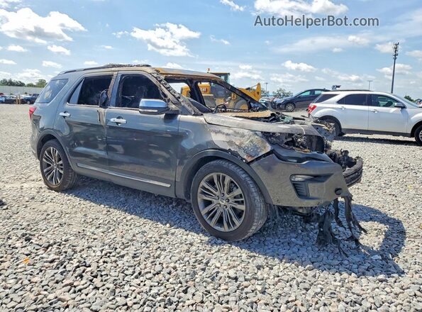 1FM5K8HT3JGB04449 2018 FORD EXPLORER Black წინა მარჯვენა