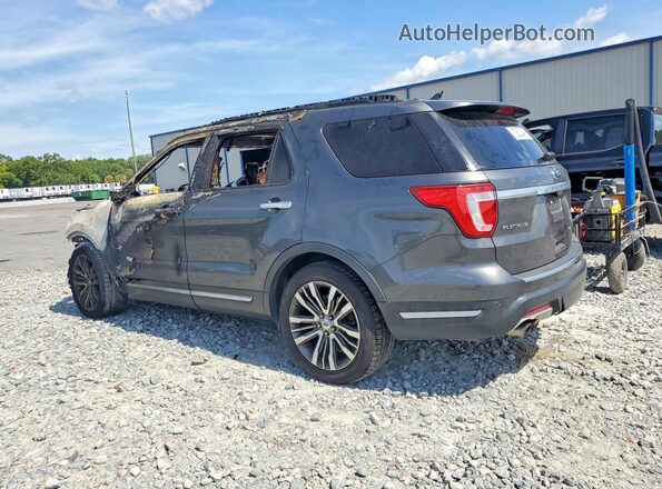 1FM5K8HT3JGB04449 2018 FORD EXPLORER Black უკანა მარცხენა