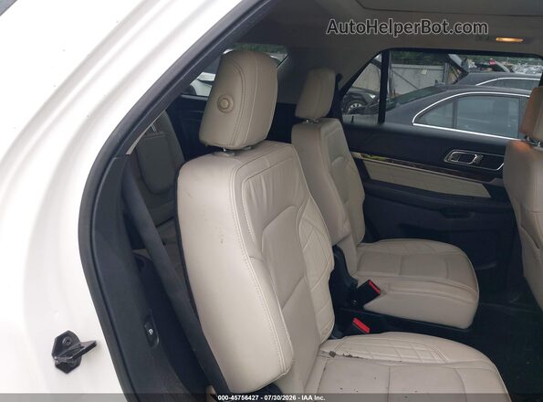 1FM5K8HT4GGA74399 2016 FORD EXPLORER White VIN կոդի պիտակի տեսք