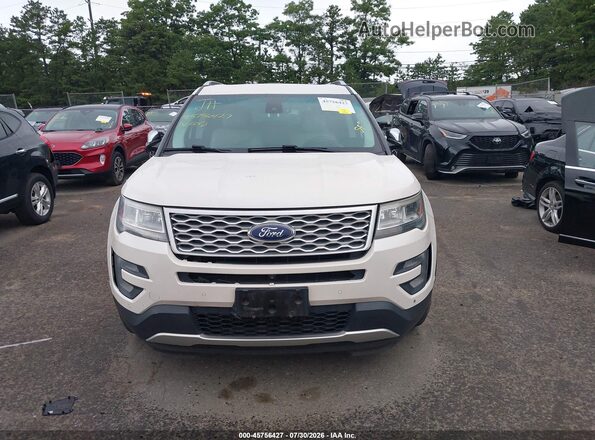 1FM5K8HT4GGA74399 2016 FORD EXPLORER White Սարքավորումների վահանակի տեսք