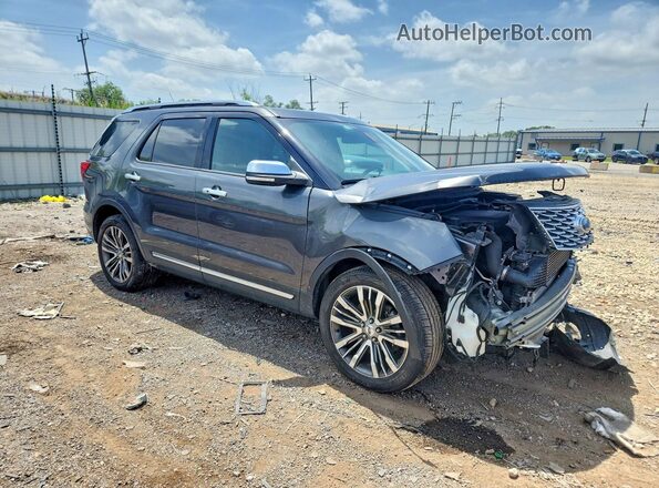 1FM5K8HT4JGA53088 2018 FORD EXPLORER Black Przód prawy