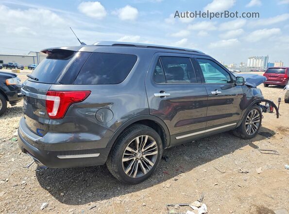 1FM5K8HT4JGA53088 2018 FORD EXPLORER Black Tył prawy