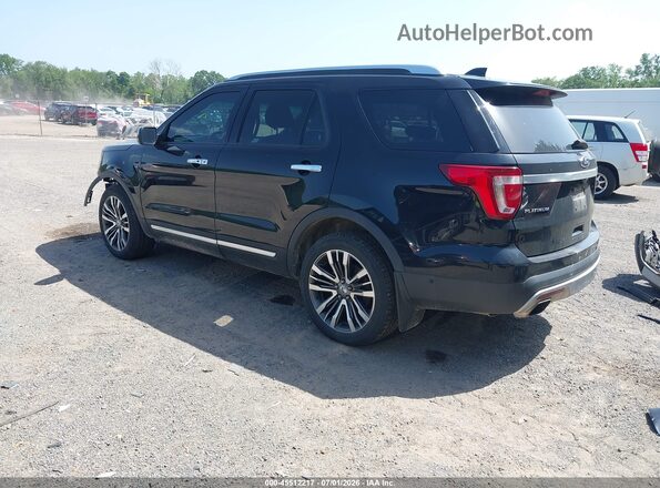 1FM5K8HT5GGC65314 2016 FORD EXPLORER Черный Задняя левая четверть