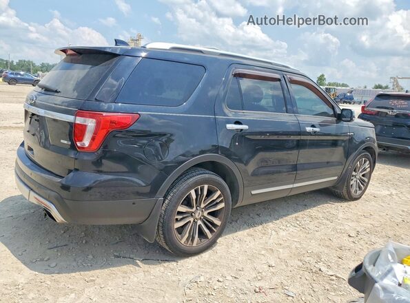 1FM5K8HT5GGC86356 2016 FORD EXPLORER Black Задня права чверть
