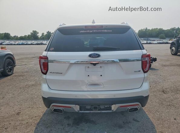 1FM5K8HT5HGA53787 2017 FORD EXPLORER White Հետևի տեսք