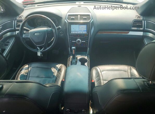 1FM5K8HT5HGA53787 2017 FORD EXPLORER White Առջևի վահանակի տեսք