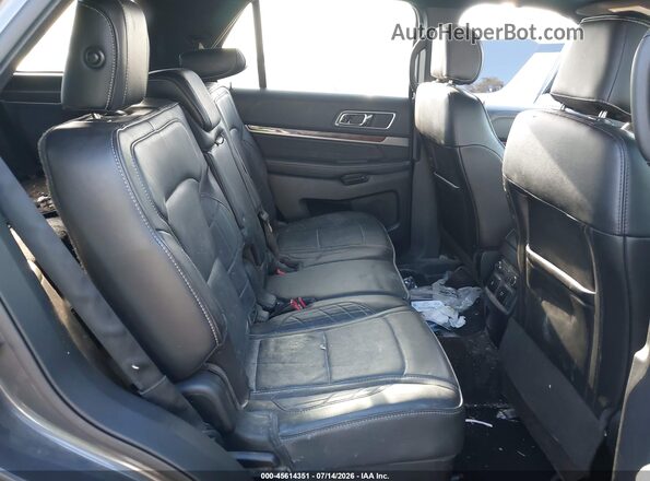 1FM5K8HT5HGE38234 2017 FORD EXPLORER Black Widok naklejki z numerem VIN