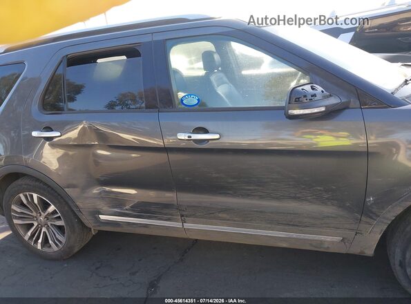 1FM5K8HT5HGE38234 2017 FORD EXPLORER Black Widok wnętrza 360 stopni