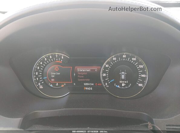 1FM5K8HT5JGC70908 2018 FORD EXPLORER White Вид задніх сидінь