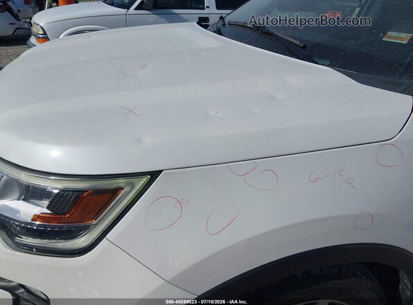 1FM5K8HT5JGC70908 2018 FORD EXPLORER White 