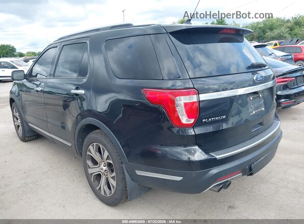 1FM5K8HT5KGA00031 2019 FORD EXPLORER Black უკანა მარცხენა