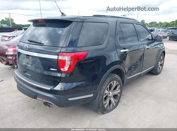1FM5K8HT5KGA00031 2019 FORD EXPLORER Black უკანა მარჯვენა