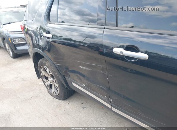 1FM5K8HT5KGA00031 2019 FORD EXPLORER Black წინა ხედი
