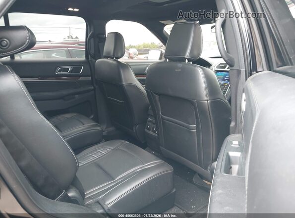 1FM5K8HT5KGA00031 2019 FORD EXPLORER Black VIN კოდის სტიკერის ხედი