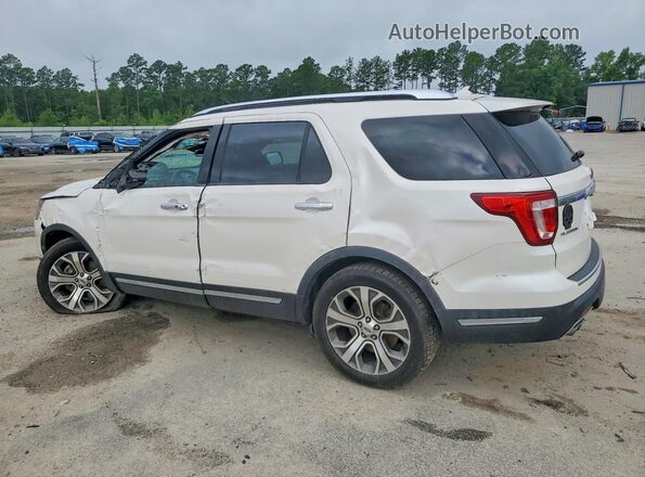 1FM5K8HT6JGA62570 2018 FORD EXPLORER White Задня ліва чверть